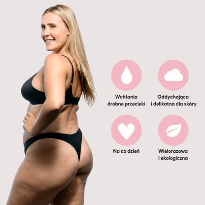 Bezszwowe Stringi Nietrzymanie Moczu