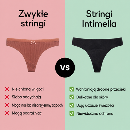 Bezszwowe Stringi Nietrzymanie Moczu