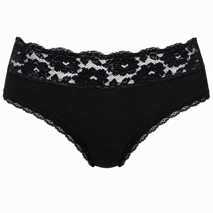 Koronkowe Hipstery Menstruacyjne
