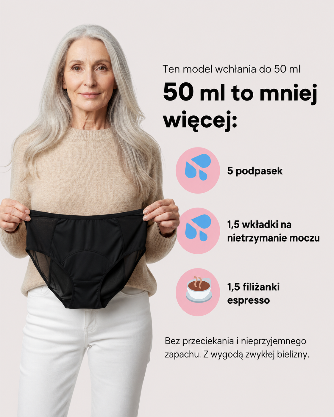 Koronkowe Figi Nietrzymanie Moczu