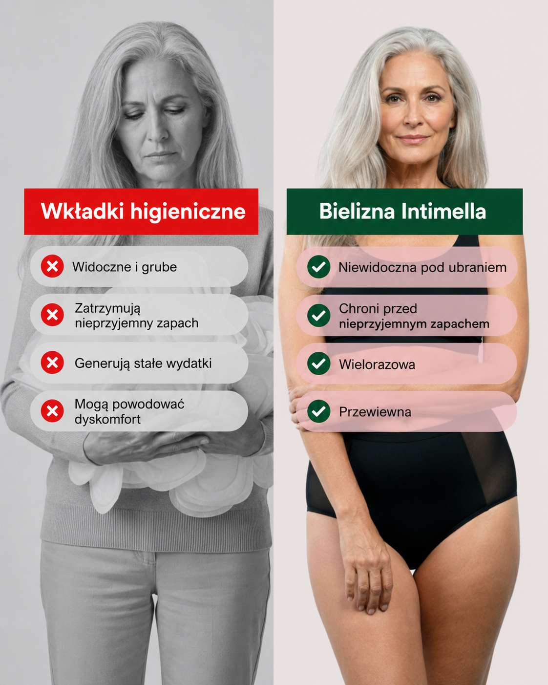 Koronkowe Figi Nietrzymanie Moczu