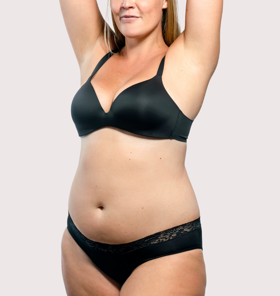 Koronkowe Figi Bikini Menstruacyjne