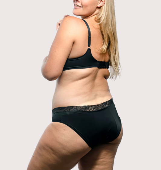 Koronkowe Figi Bikini Menstruacyjne
