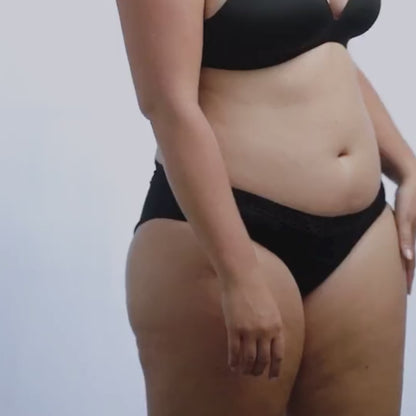 Koronkowe Figi Bikini Menstruacyjne